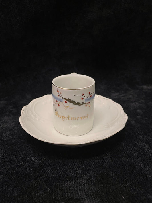 Forget Me Not Friendship Cup and Saucer