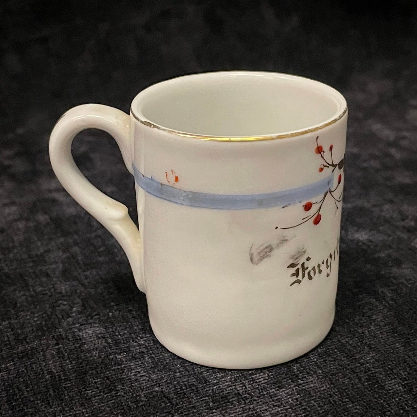 Forget Me Not Friendship Cup and Saucer