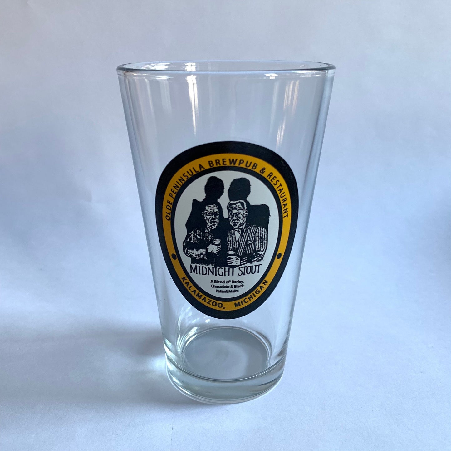 Olde Peninsula Brewpub & Restaurant Pint Glass - Kalamazoo, MI