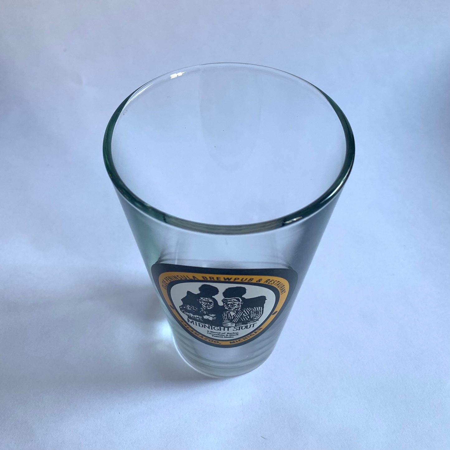 Olde Peninsula Brewpub & Restaurant Pint Glass - Kalamazoo, MI