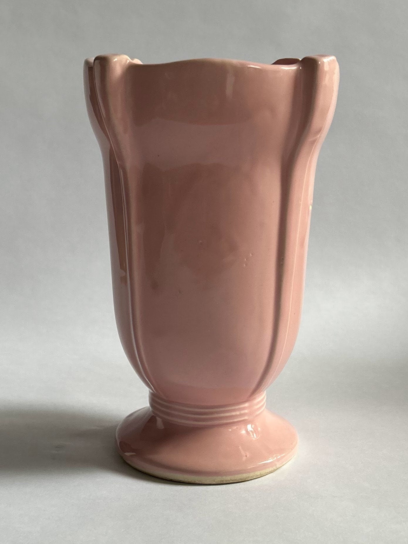 Pink McCoy Pottery 7" Vase- Vintage McCoy in Pink Matte Finish