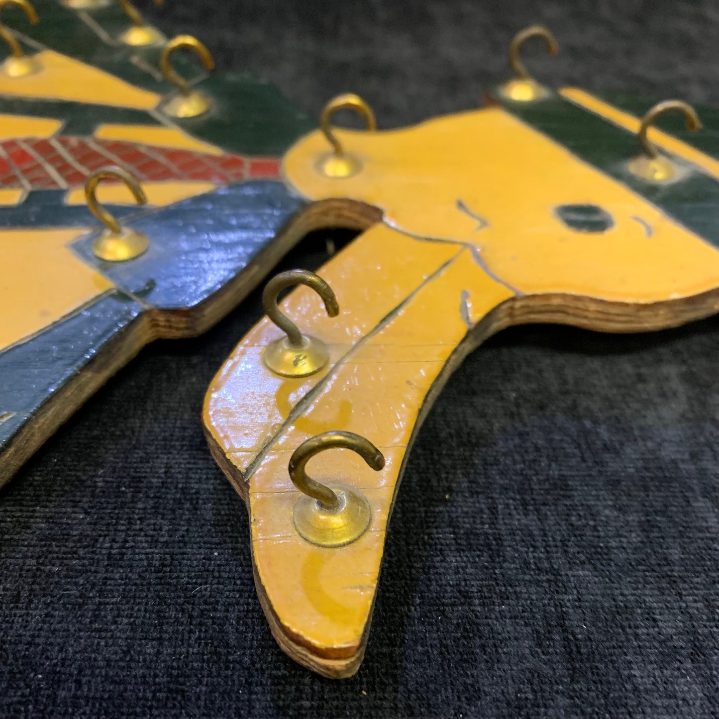 Handcrafted Duck Key Keeper -  Farmhouse  Perfect - Hand-painted Wooden Duck  - Key Keeper Wall Hanging