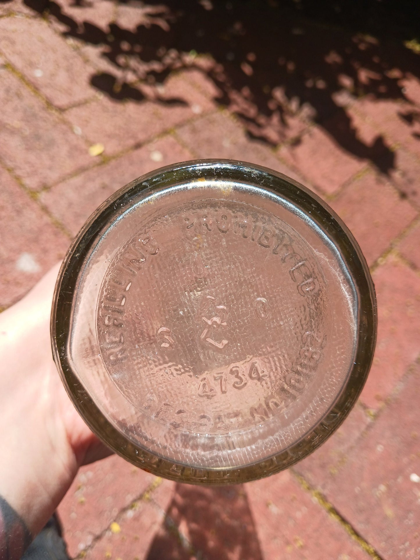 1940s Garrett & Co. Virginia Dare Wine Bottle
