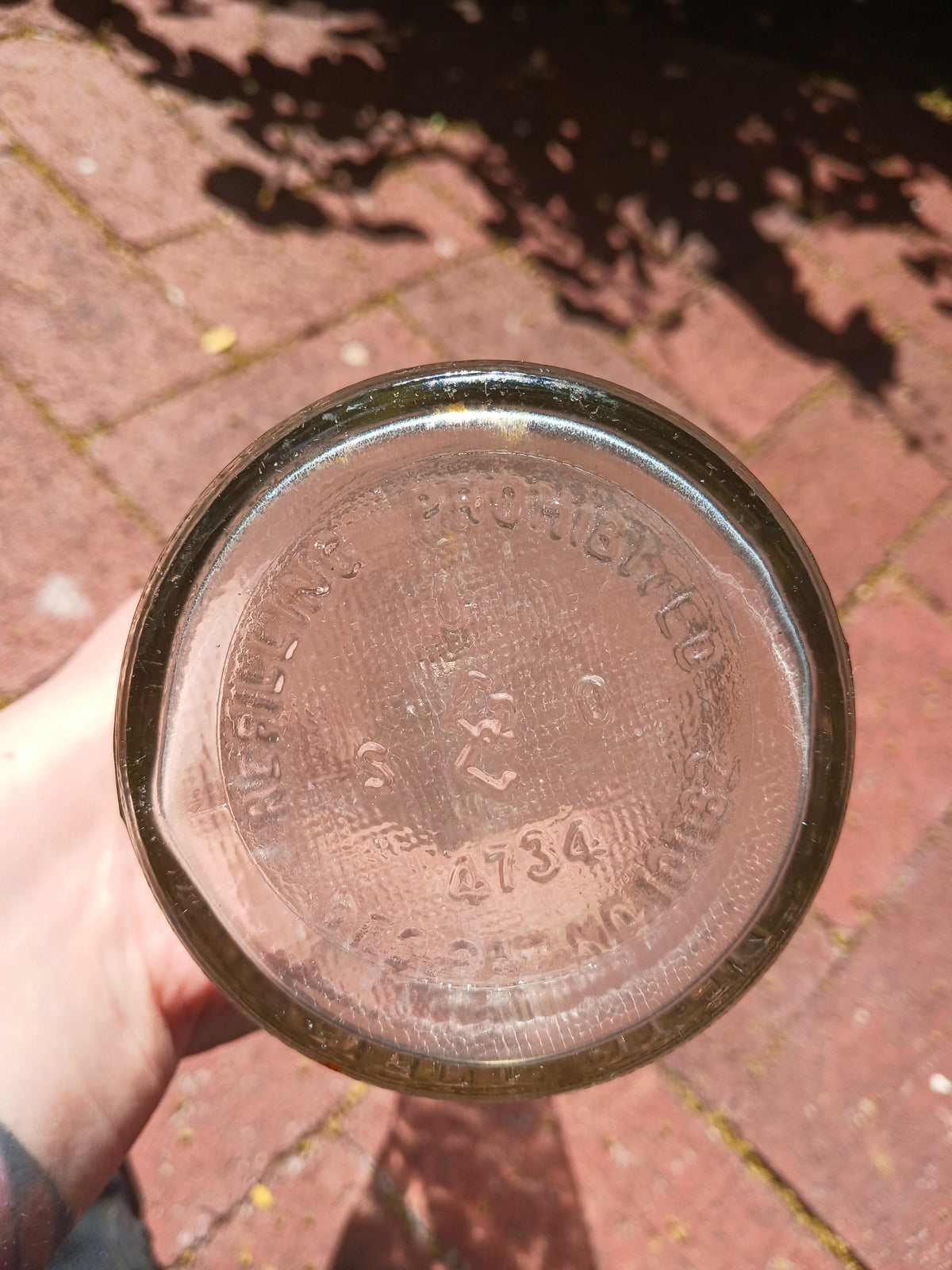 1940s Garrett & Co. Virginia Dare Wine Bottle