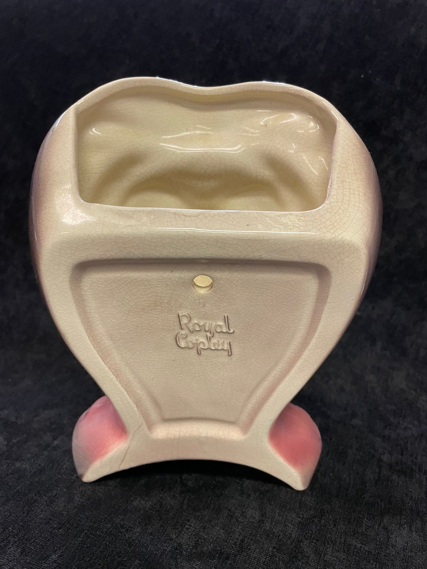 Royal Copley Woman's Bust Wall Pocket/Vase