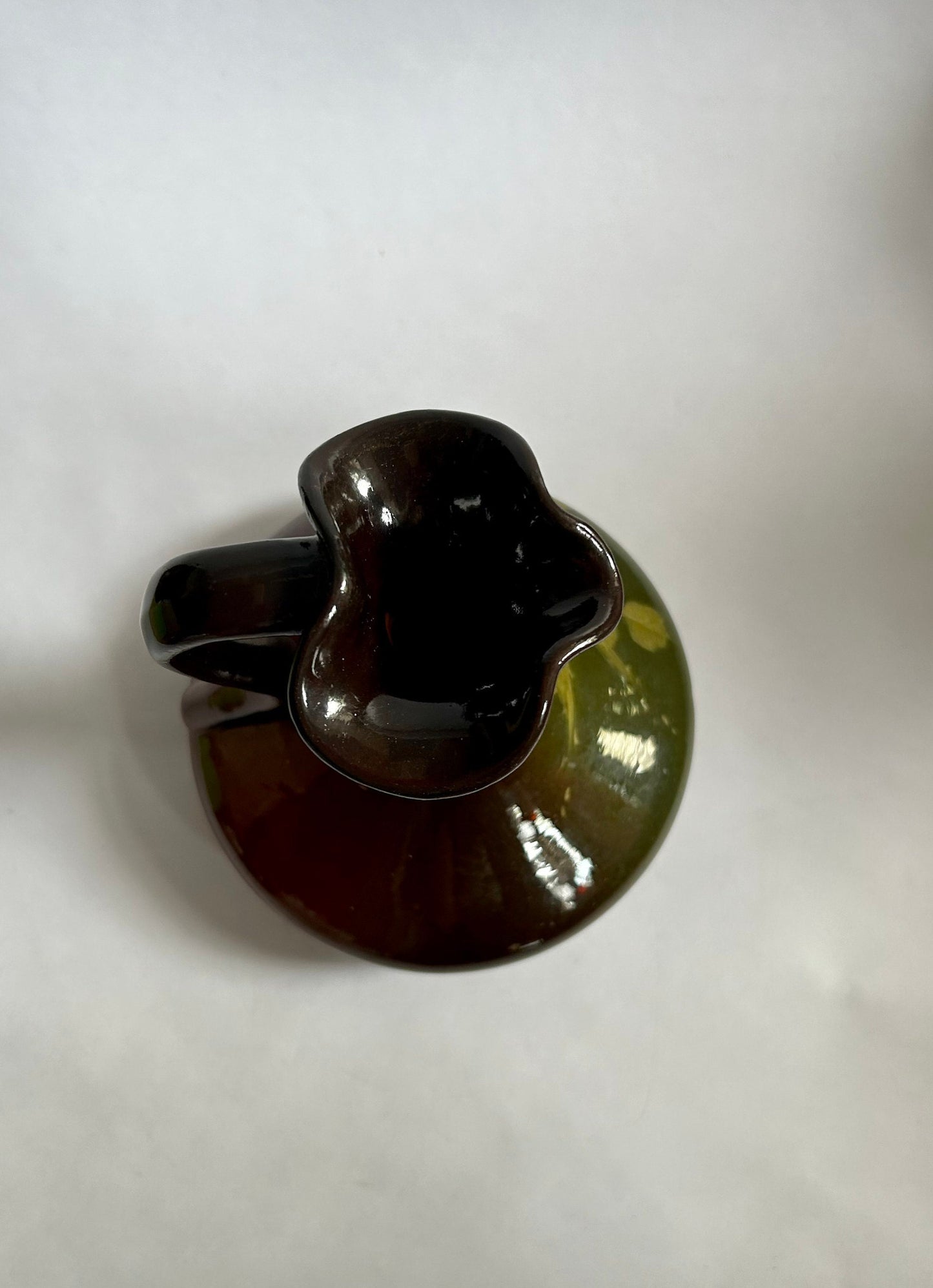 Weller Louwelsa Hand Painted Flower Pitcher/ Ewer #487 - Vintage Weller Pottery