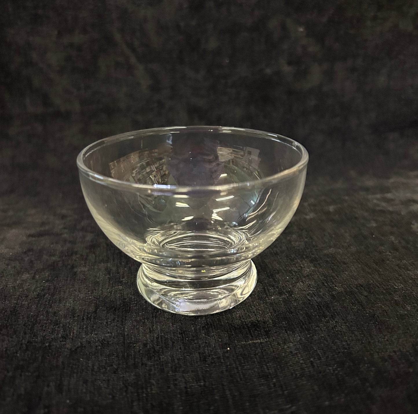 Crystal Condiment Bowls- Nut or Snack bowls - Serve Game Table Snacks Set of 4 Crystal Bowls