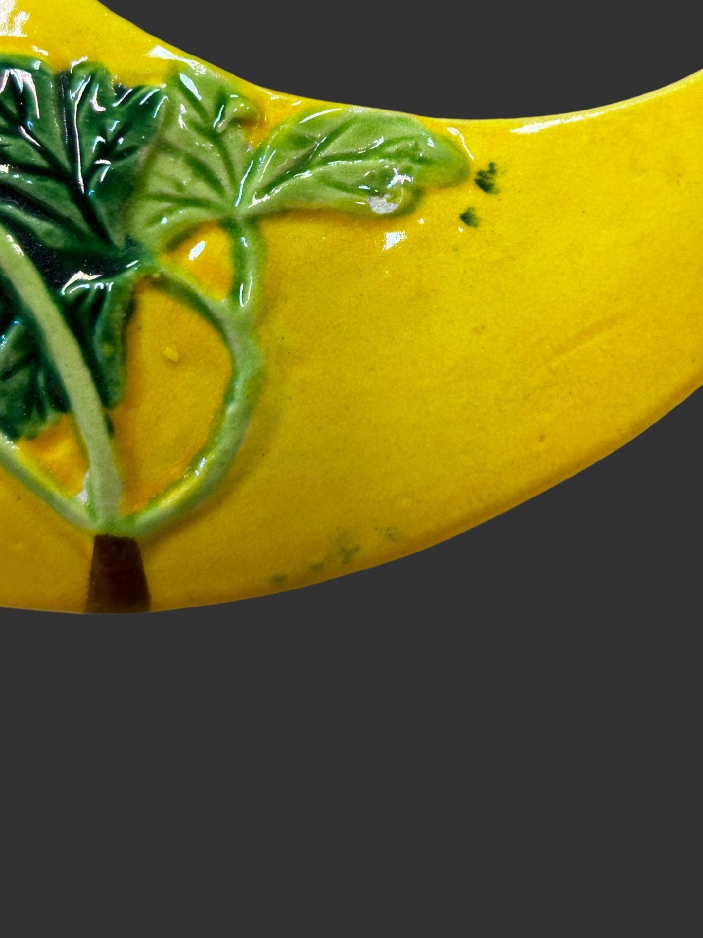 Parrot Wall Pocket With Large Flowers - Colorful Wall Pocket- Made in Japan - Suspends from ceiling or the Wall - Hang from Bracket or Chain