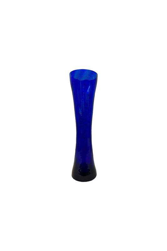 Swedish Cobalt Blue Glass Bud Vase- Cobalt Blue Propagation Vase - Mid Century Modern Cobalt Bud Vase - MCM Vase