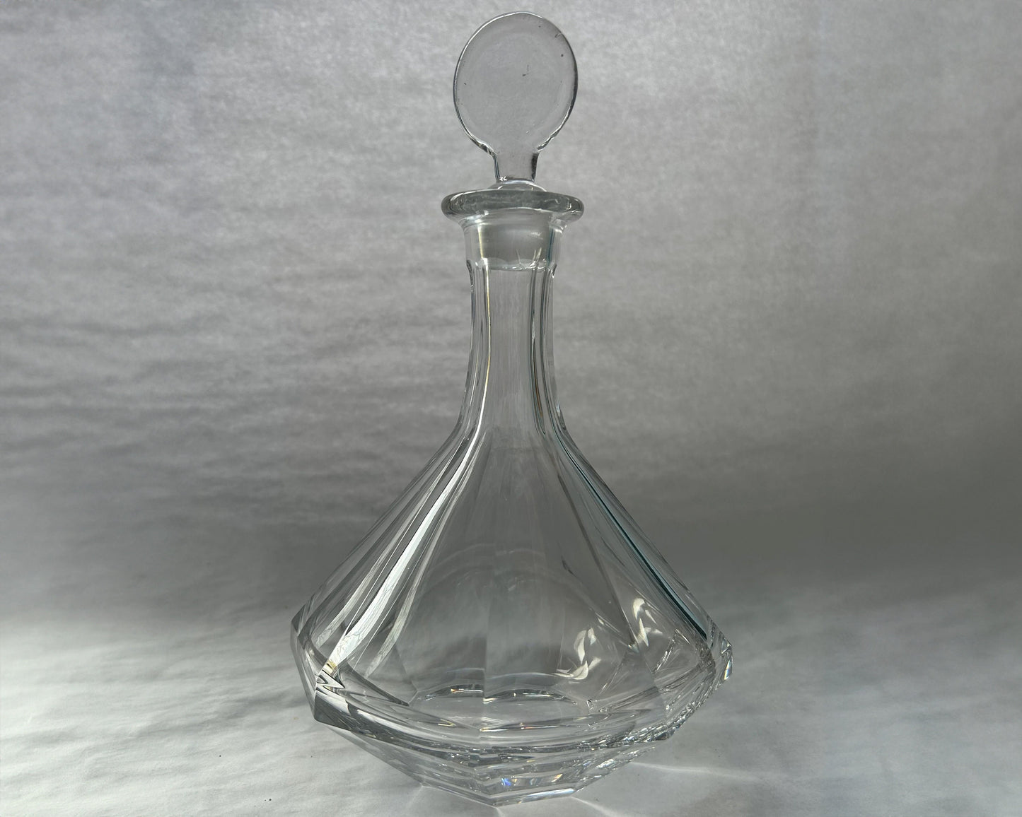 Art Deco Crystal Decanter - Simply Stated Classic Crystal Decanter