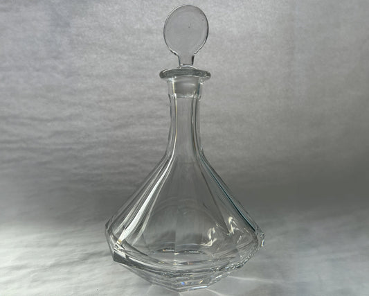Art Deco Crystal Decanter - Simply Stated Classic Crystal Decanter