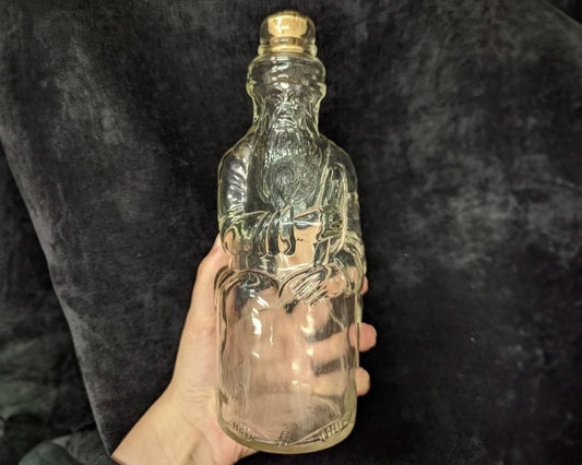 Hiram Ricker & Sons Vintage Glass Bottle
