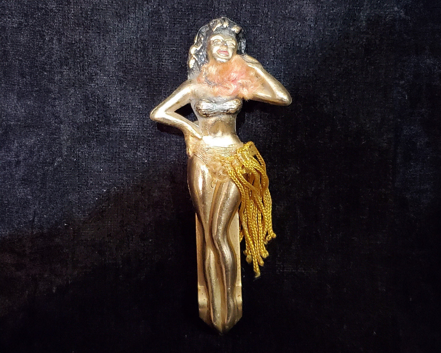 Hula Dancer Bottle Opener Vintage