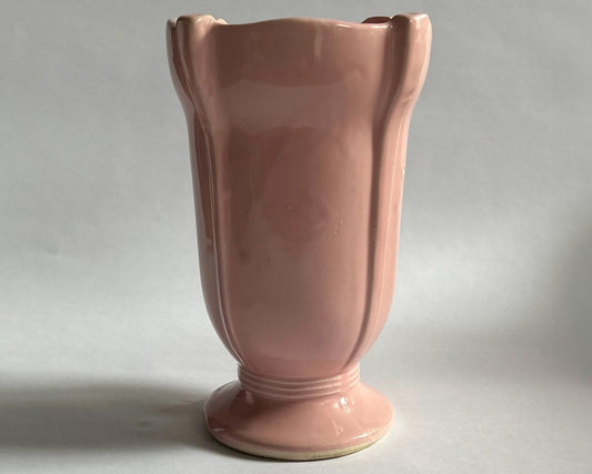 Pink McCoy Pottery 7" Vase- Vintage McCoy in Pink Matte Finish