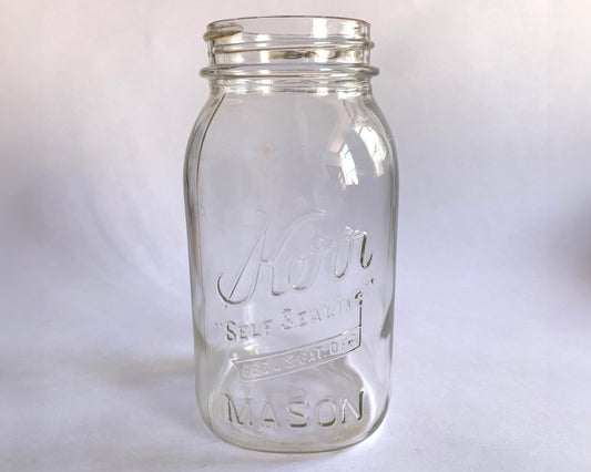 Kerr "Self Sealing" Mason Jar