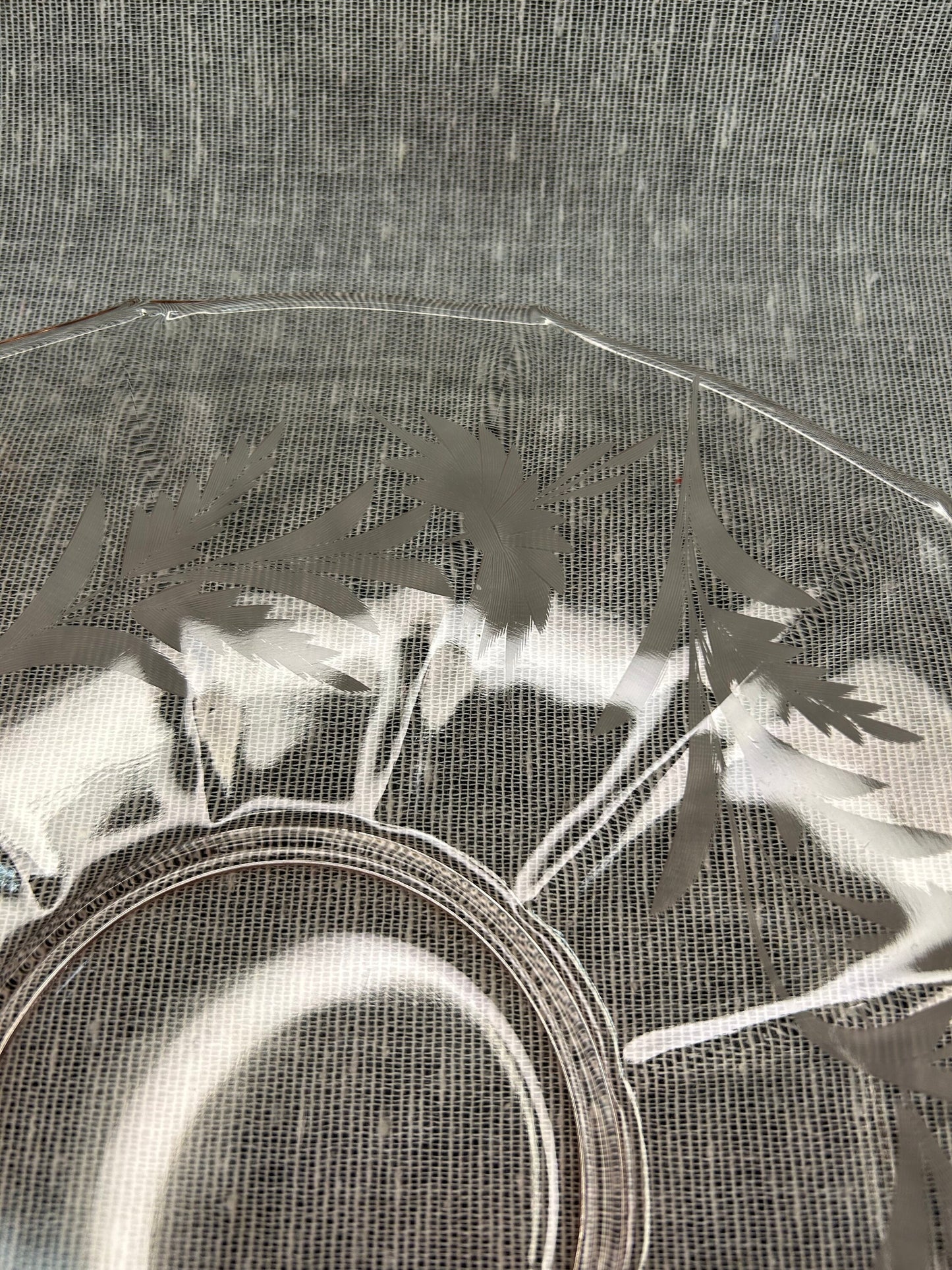 Pink Depression Glass 10.5" Tray with Embossed Carnation Design - Pink Wedding Tray - Lovely Pink Serving Tray or Cake Plate - Charcuterie