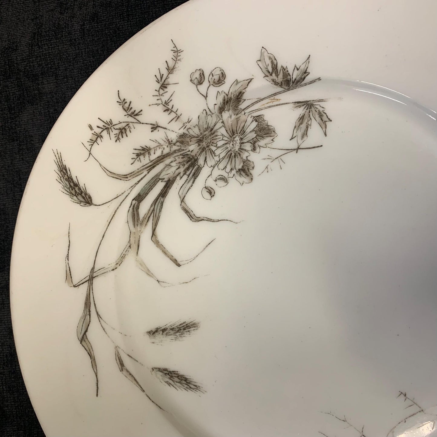 Bee Plate and Saucer - Sold Separately